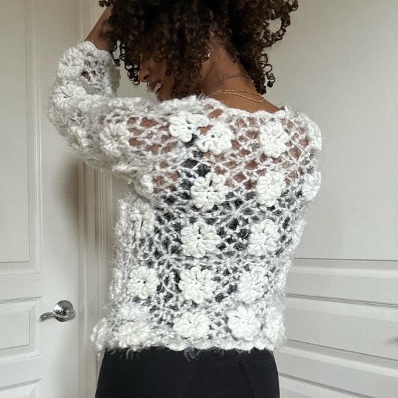 MonoReno Vintage Floral Knif Cardigan - Picture 5 of 11